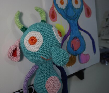 Crochet Pattern Monster Freddy!