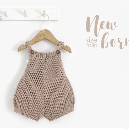 Newborn - "A" Crochet Romper