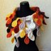 Chunky Scarf "Autumn Leaves"