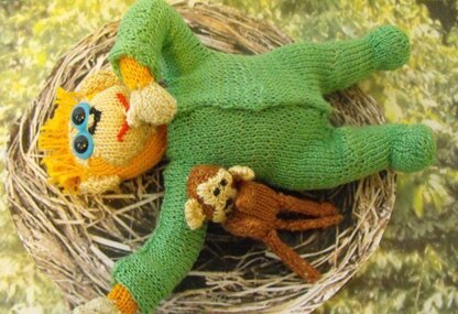 Oscar's Monkeygro knitting pattern