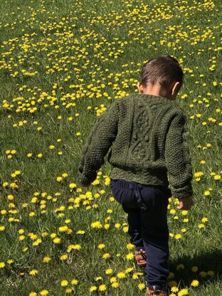 Of Cables and Bobbles Cardigan