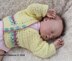 Crochet Pattern baby cardigan 3 sizes #454