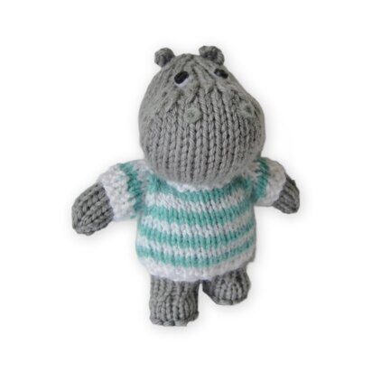 Pierre the Hippo - knitting pattern