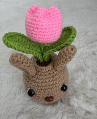 The Scented Blossom Bunny Amigurumi Pattern