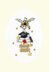 Bothy Threads Could Not Bee Prouder Cross Stitch Kit - 9 x 13cm