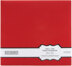 American Crafts Colorbok Post Bound Fabric Album 12"X12" - Red