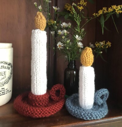 Christmas Candle Knit Pattern