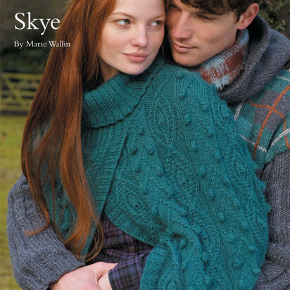 Skye Poncho in Rowan Kid Classic - knitting pattern