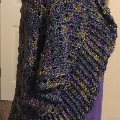 Irish Heather Shrug