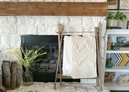 The Chevron Bobble Blanket 062