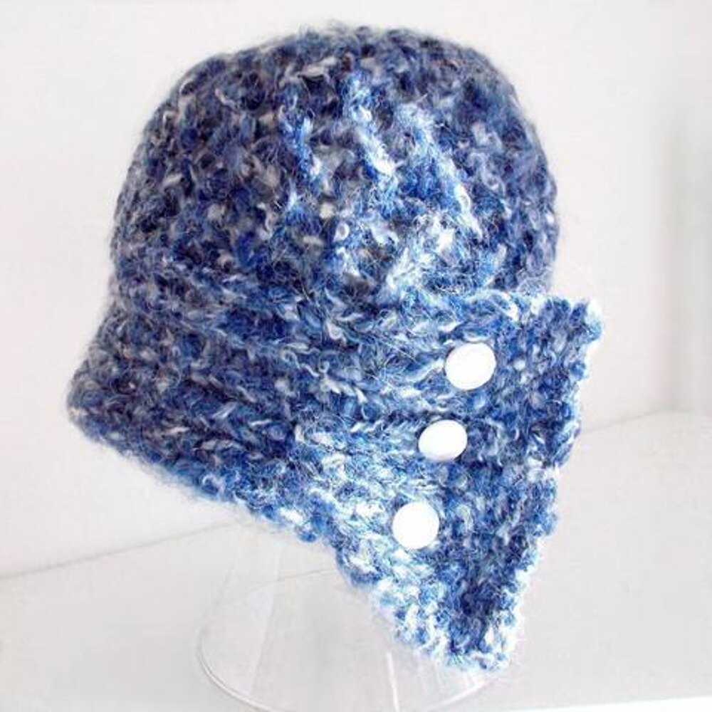 How to crochet a cloche 2025 flapper hat