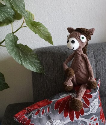 Crochet Pattern Long Legged Horse Galoppi!