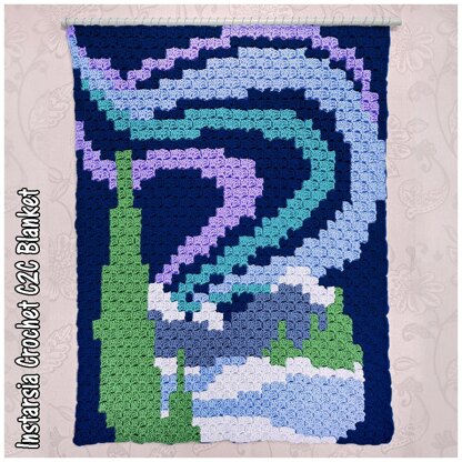 Intarsia - Northern Lights - Chart Only