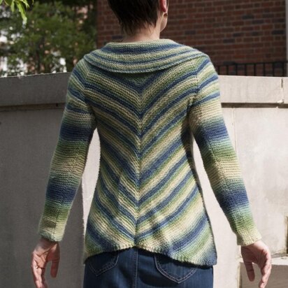Totally Biased: The Cardi - knitting pattern