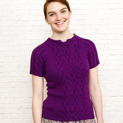 WEBS DIR03 In the Loop by Fiona Ellis - Jumper Knitting Pattern for Women in Valley Yarns Southwick