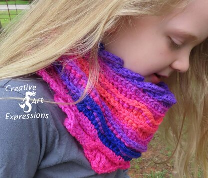 Sea Breeze Infinity Scarf Child & Youth