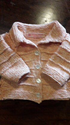 Orangey cardigan