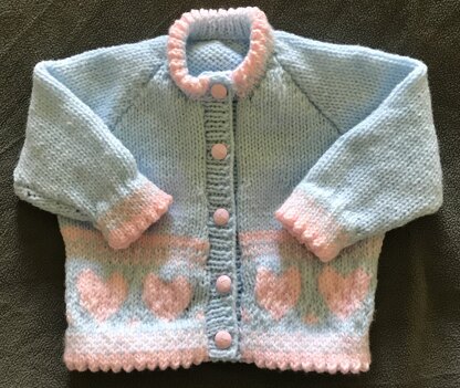 Babies aran jacket