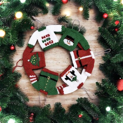 Mini Xmas Sweater Ornaments