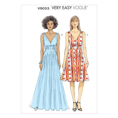 Vogue Misses' Dress V9053 - Sewing Pattern