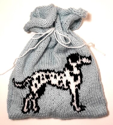 Drawstring Pouch - Dalmation