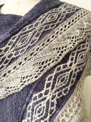 Sand Ripples Shawl