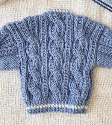 "Sylvia Parker" Aran Pattern for Baby