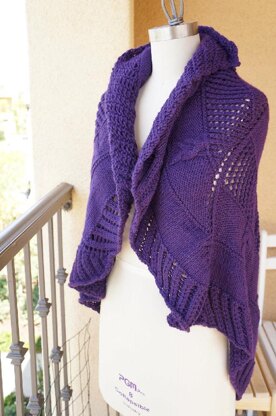 Hearts and Flowers Shawl