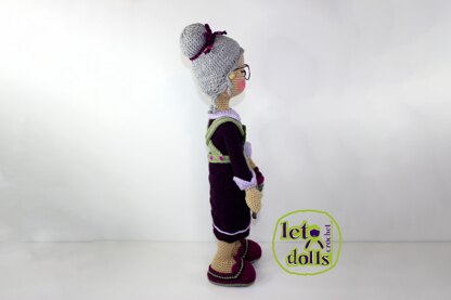 Marilyn,  XLarge Crochet Doll Pattern