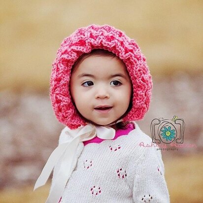 Ruffle Baby Bonnet