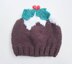 Christmas Pudding Baby Beanie Hat