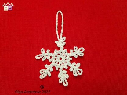 Openwork snowflake 3