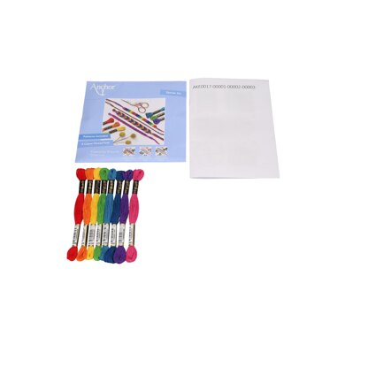 Anchor Friendship Bracelet Kit - Rainbow