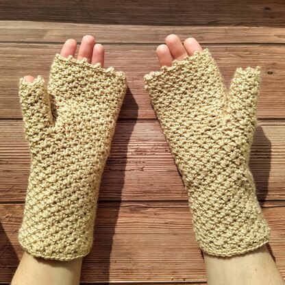 Fingerless gloves Shell