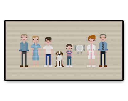 Flight of the Navigator - PDF Cross Stitch Pattern