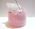 Pink mini basket