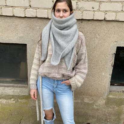 Ruke shoulder scarf