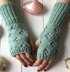 Diamond fingerless gloves