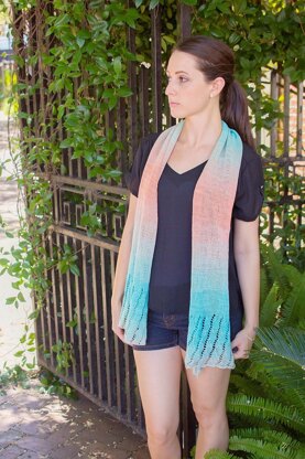 Beach Scarf Knit