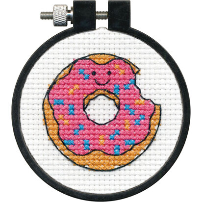 Dimensions Learn-A-Craft Donut Counted Cross Stitch Kit