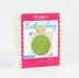 Hawthorn Handmade Lazy Lizards Printed Embroidery Kit - 7in