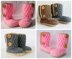 Two-Button Toddler Booties