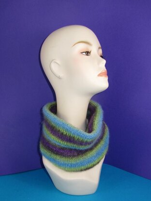 Angel Prints Mohair Cowl