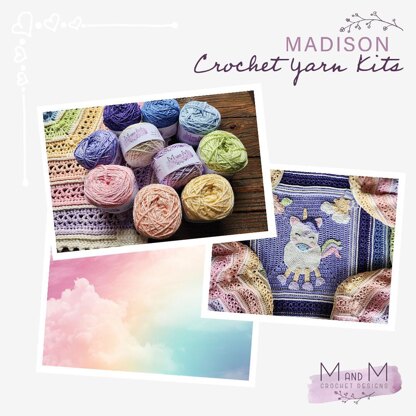 Hannah's Unicorn Baby Blanket