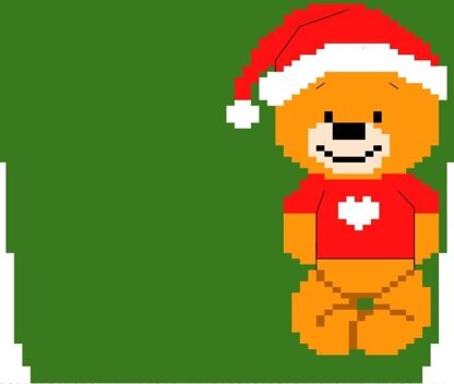 Christmas teddy bear chart