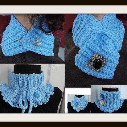 Gorgeous Versatile 4-in1 Neckwarmer | Crochet Pattern by Ashton11