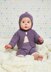 Baby Boom Baby Dungarees and Hooded Jacket