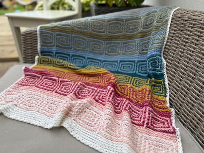 Piece by Piece Baby Blanket