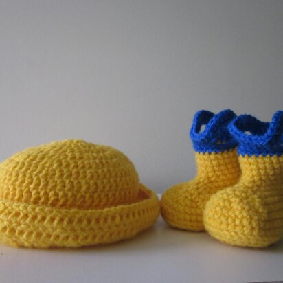 Rain/Bowler Hat For Babies