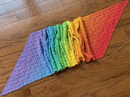 Prismatic Shawl